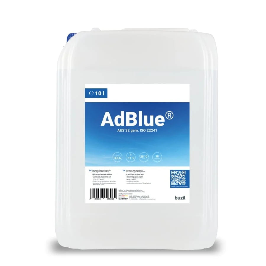 Buzil AdBlue® AUS 32 -urealiuos standardin ISO 22241 mukaisesti