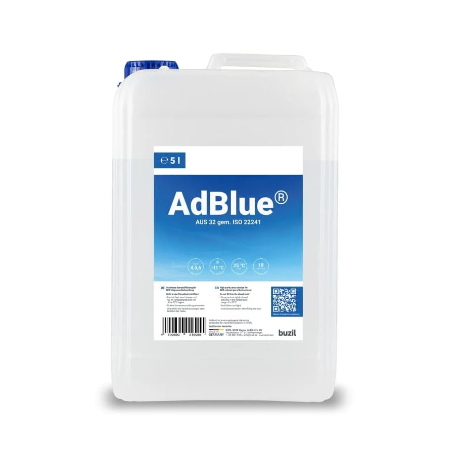 Buzil AdBlue® AUS 32 -urealiuos standardin ISO 22241 mukaisesti