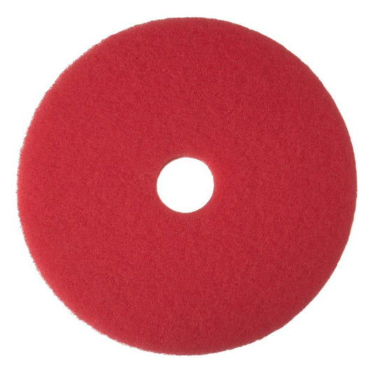 3M™ Economy Machine Pad Red - Lattianpuhdistustyynyt