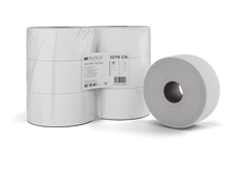 NORD wc-paperi MAXI JUMBO, 2-kerroksinen, 380 arkkia, 6 rullaa | Pakkaus (1 pakkaus)