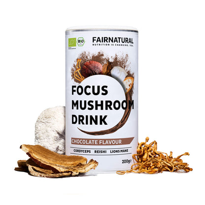 Luomu Focus Mushroom -kaakaojauhe