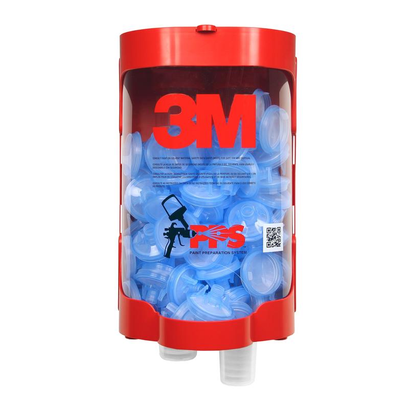 3M™ PPS™ -annostelija, PPS 0,17L Inner Cup & Kansi, punainen, 16298 | Pakkaus (1 kpl)