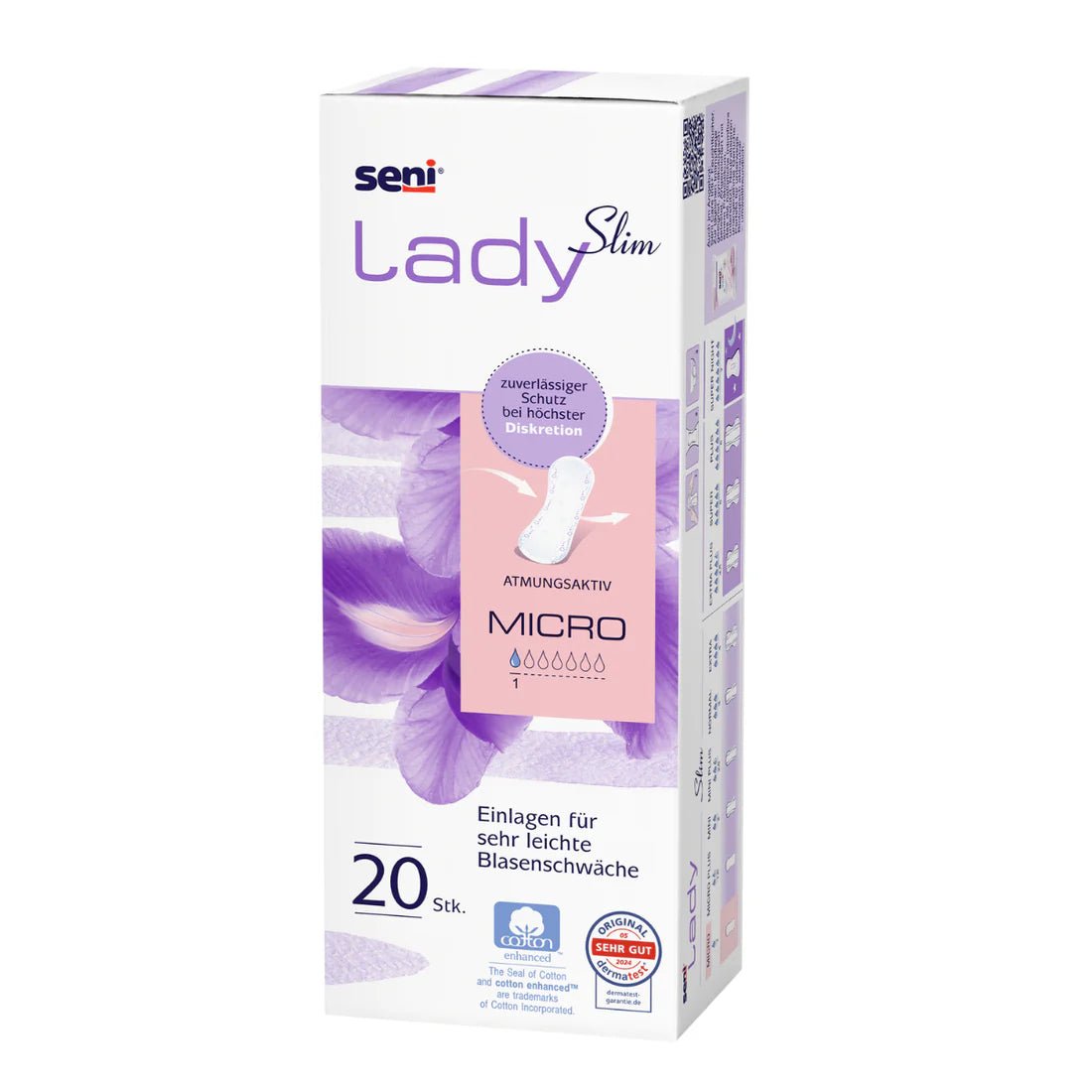 Seni Lady Slim Micro a20 | Pakkaus (20 kpl)