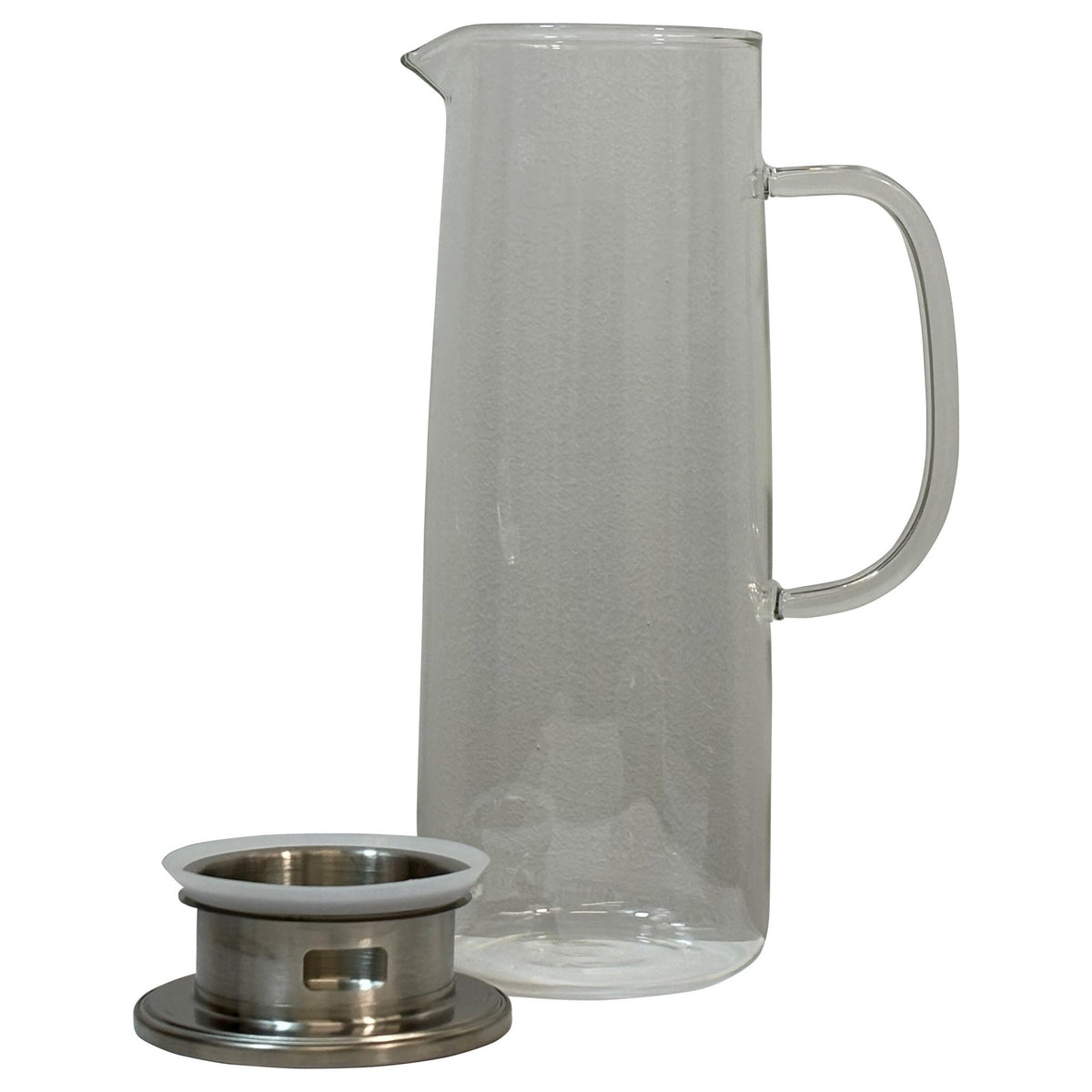 servomat Zubehör Glaskaraffe 1,25 l mit Deckel – für sempreAqua® PS20 weiß