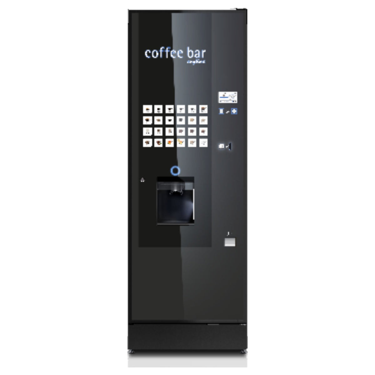 servomat Kaffeeautomat luce zero.2 Presso Bean – Bohnenkaffee, Standgerät, 180 kg