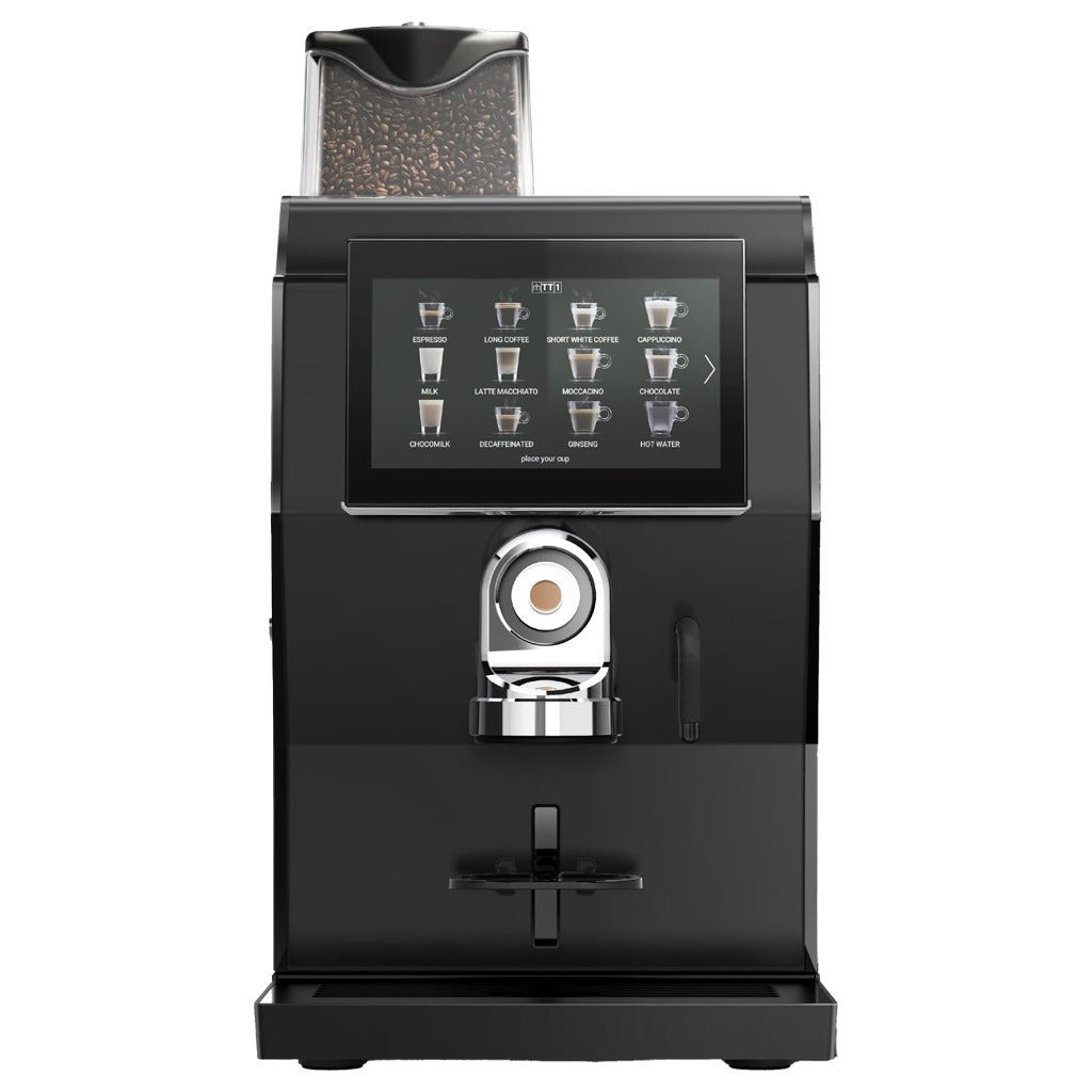 servomat Kaffeeautomat rhTT 1 V+ VHO schwarz Presso Bean – Bohnenkaffee, Tischgerät