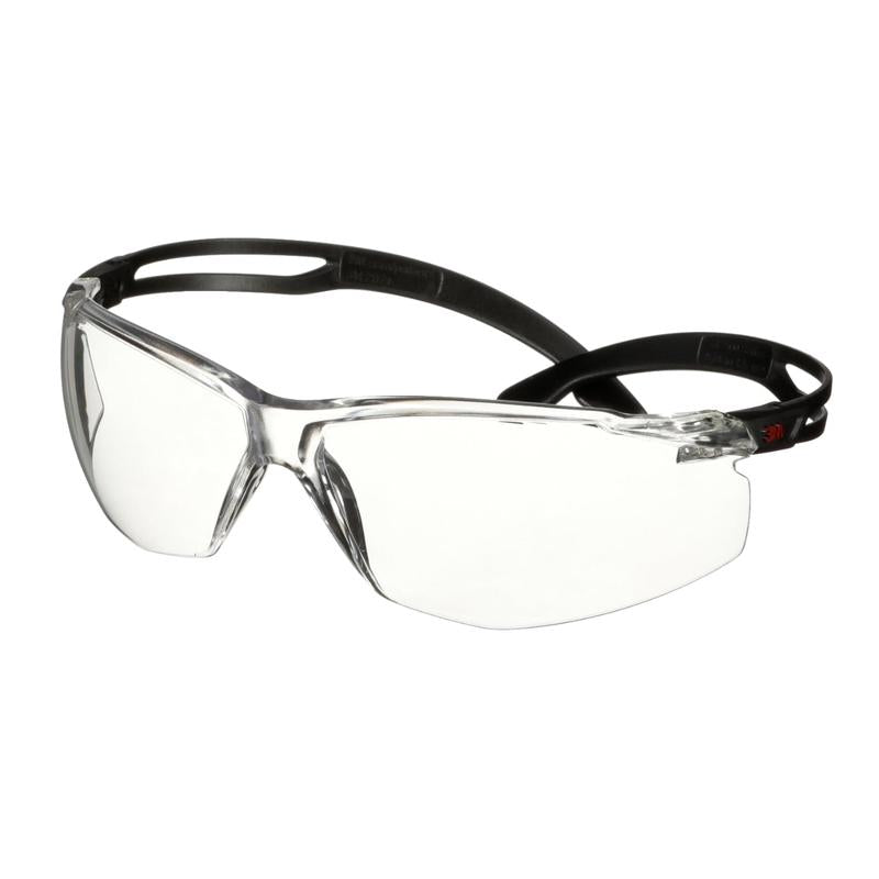 3M™ SecureFit™ 500 -suojalasit, mustat temppelit, Scotchgard™ huurtumista ja naarmuuntumista estävä pinnoite (K&N), kirkas linssi, SF501SGAF-BLK-EU, 20 per pakkaus | Pakkaus (1 kpl)